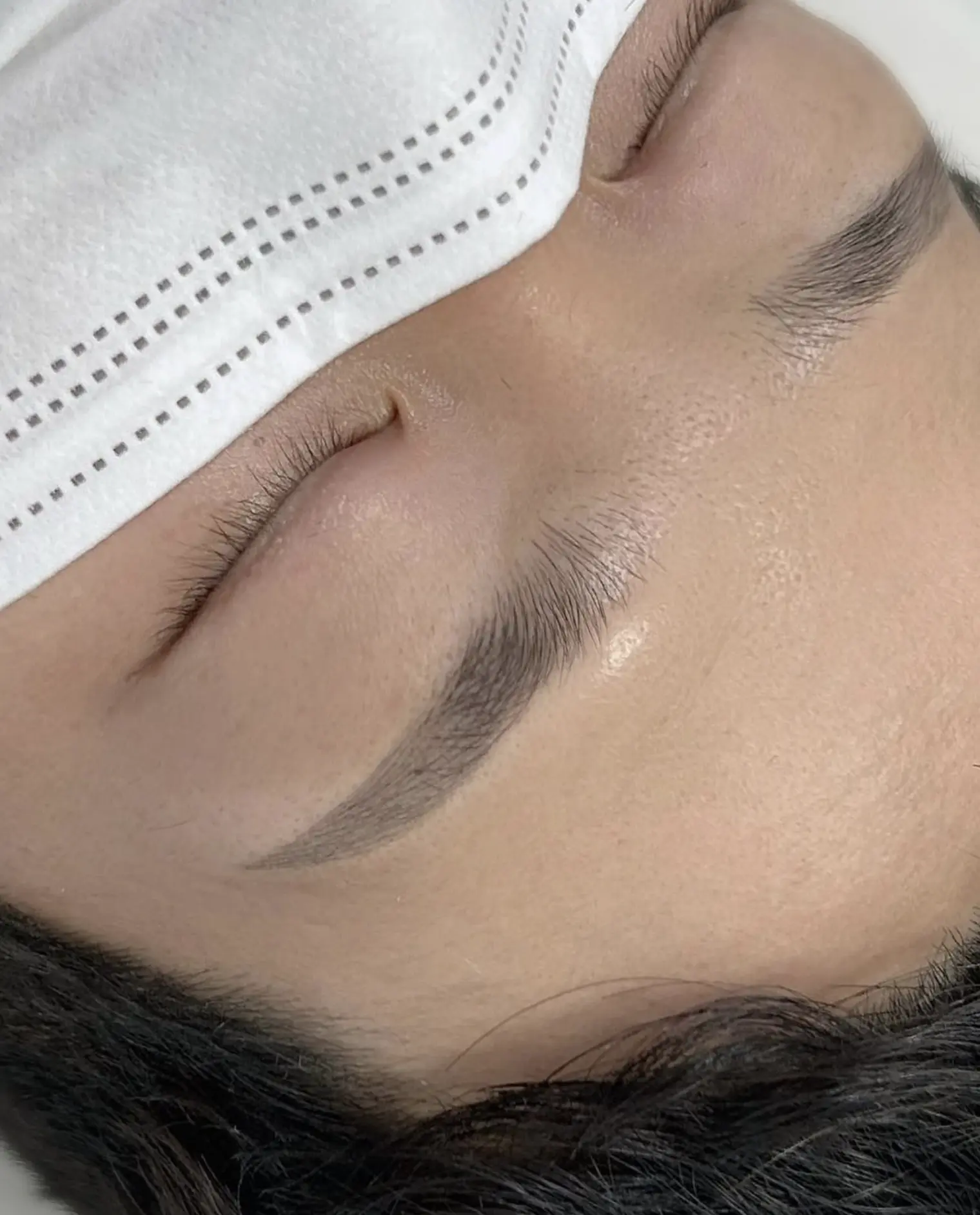 brow tint for sparse brows